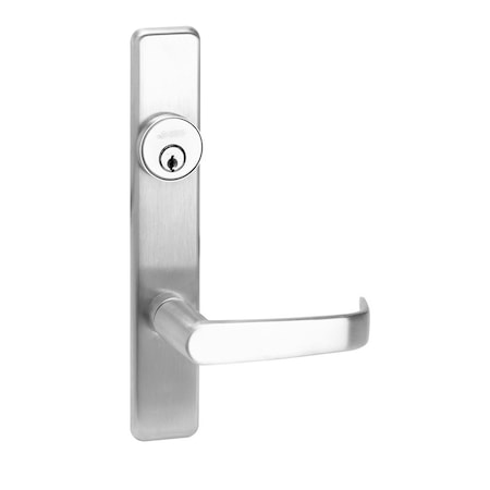 Corbin Russwin Newport Lever, Classroom, 630 Satin Stainless Steel, LHR N855ET-630-LHR